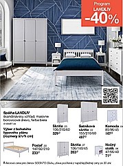 Spálňa LANDLIV - Šatníková skriňa