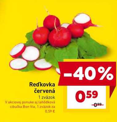 Reďkovka červená 