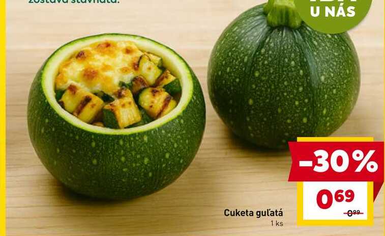 Cuketa guľatá 1 ks