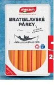 Mecom Bratislavské párky