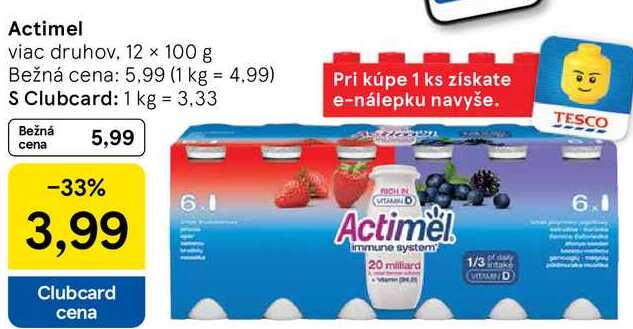 Actimel, 12x 100 g 