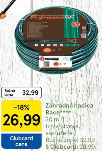 Záhradná hadica Race