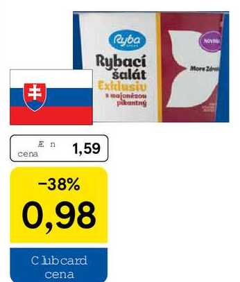 Ryba Košice rybací šalát exklusiv s majonézou pikantný, 140 g 