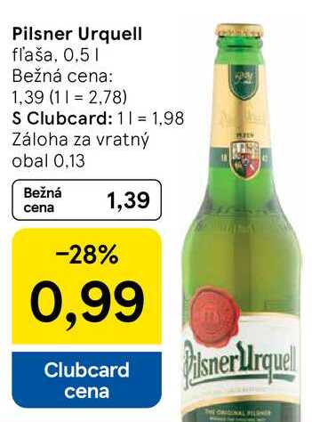 Pilsner Urquell, 0,5 l