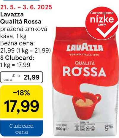 Lavazza Qualitá Rossa, 1 kg