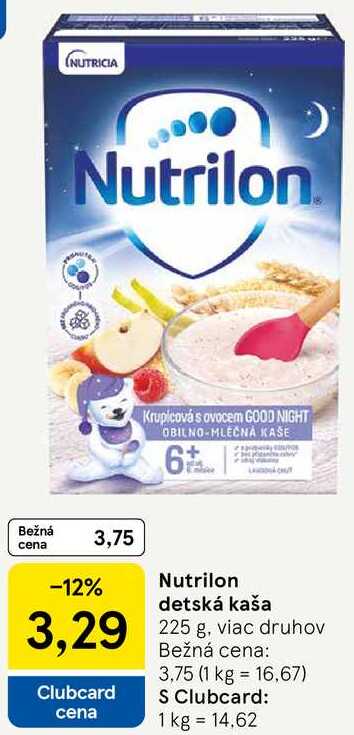 Nutrilon detská kaša, 225 g