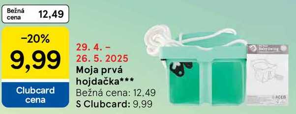 Moja prvá hojdačka