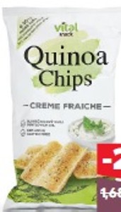 Vital Snack Quinoa chipsy