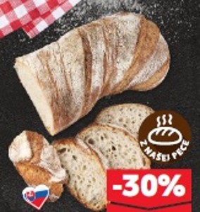 Kvasko chlieb pšeničný, kváskový