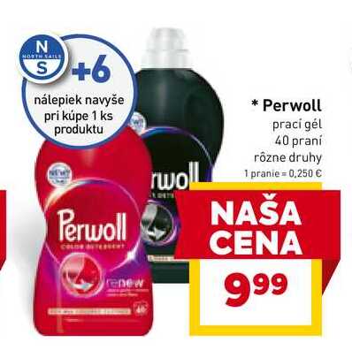 Perwoll prací gél 40 praní 