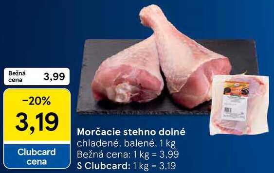 Morčacie stehno dolné, 1 kg