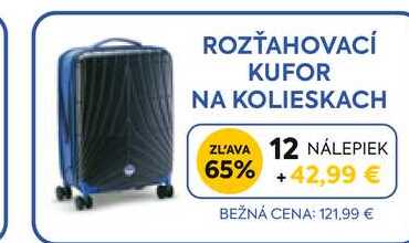 ROZŤAHOVACÍ KUFOR NA KOLIESKACH 