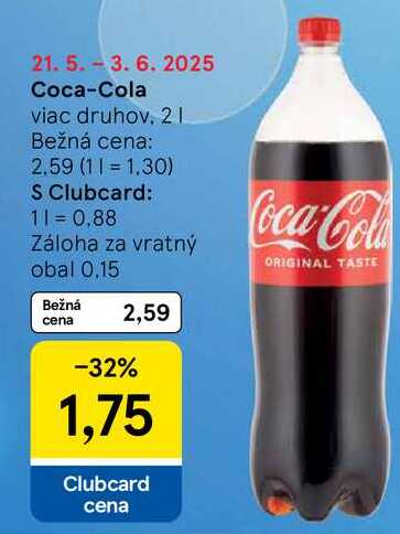 Coca-Cola, 2 l