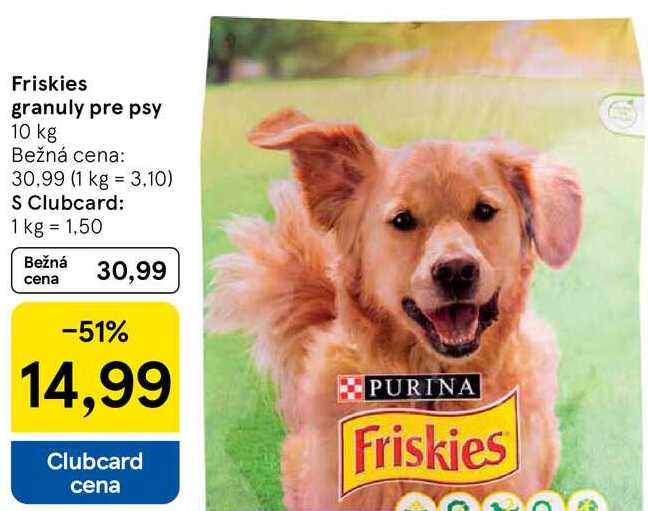 Friskies granuly pre psy, 10 kg 