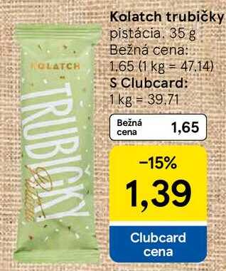 Kolatch trubičky, 35 g