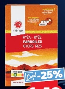 Mánya Ryža parboild