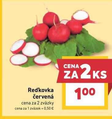 Reďkovka červená 