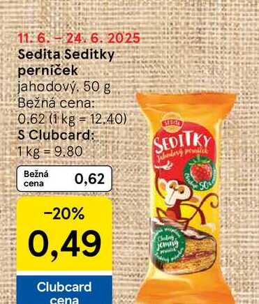 Sedita Seditky perníček 50 g 