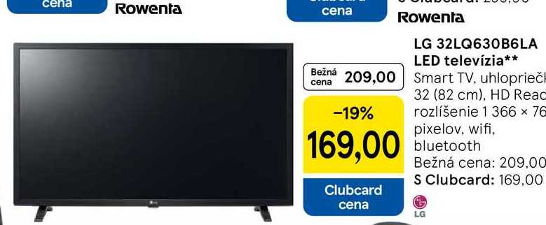 LG 32LQ630B6LA LED televízia Smart TV, uhlopriečk 32 (82 cm)