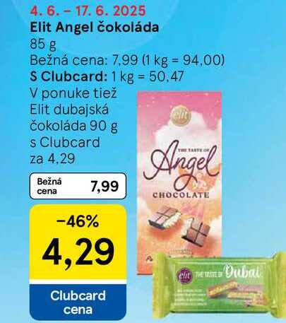 Elit Angel čokoláda 85 g 