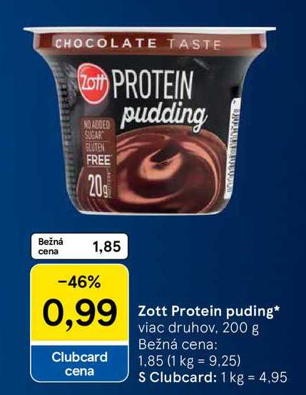 Zott Protein puding 200 g 