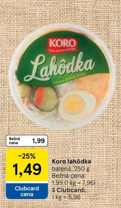 Koro lahôdka *250g
