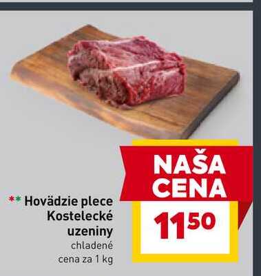 Hovädzie plece 1kg