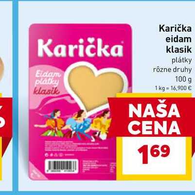 Karička Eldam plátky 100 g