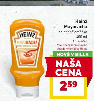 Heinz Mayoracha chladená omáčka 400 ml