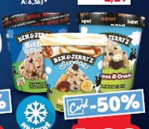 Ben&Jerrys Mrazený krém