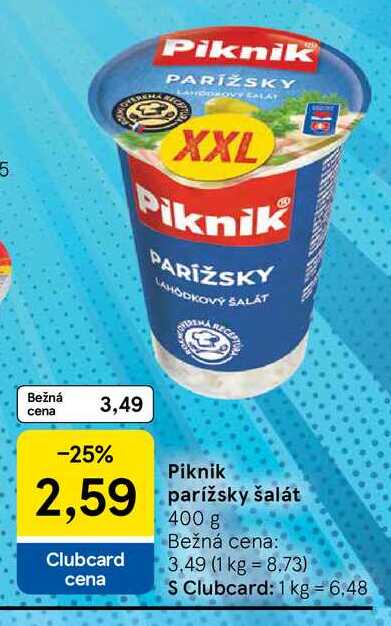 Piknik parížsky šalát 400 g 