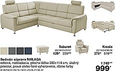 Sedacia súprava MALAGA