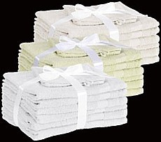 10: Sada uterákov a osušiek Bella Towel, 8-dielna sada