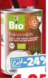 K-Bio Kokosové mlieko