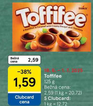 Storck Toffifee 125 g