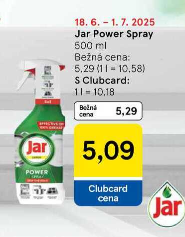 Jar Power Spray 500 ml 
