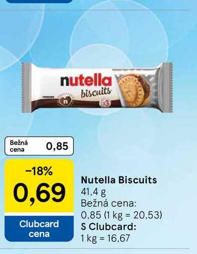 Nutella Biscuits 41.4g
