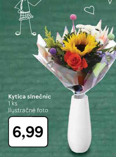 Kytica slnečníc 1 ks