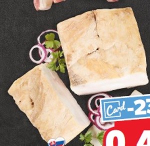 Údená slanina s kožou