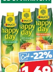 Happy Day Šťava 100 %