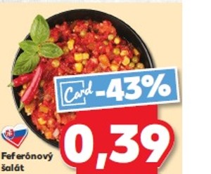 Feferónový šalát