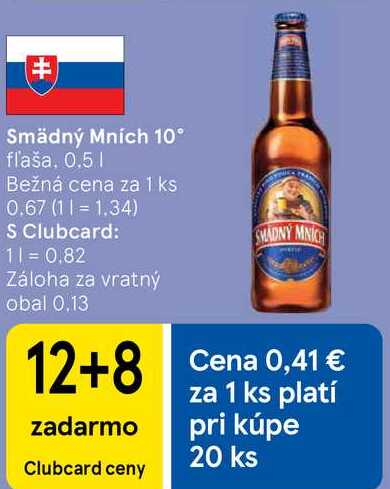 Smädný Mních 10°, 0,5 l