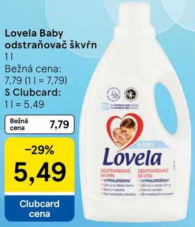 Lovela Baby odstraňovač škvŕn, 1 l