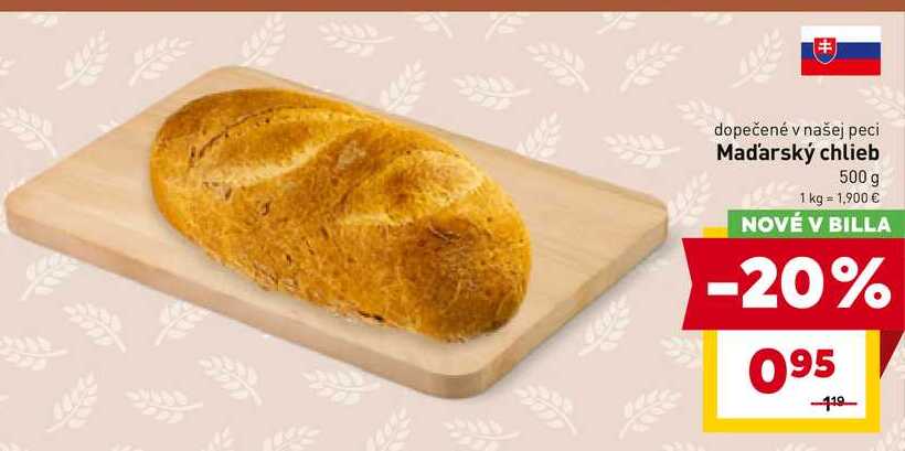 Maďarský chlieb 500 g 