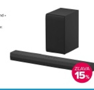 Soundbar LG S40T čierny