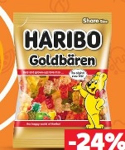Haribo cukríky želé