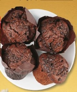 Muffin s čokoládou