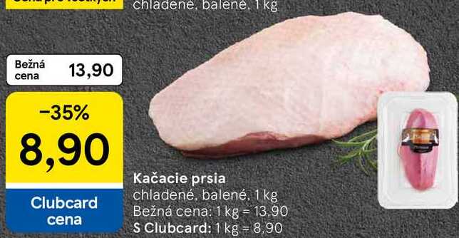 Kačacie prsia, 1 kg 