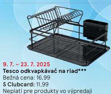 Tesco odkvapkávač na riad