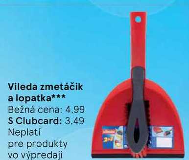 Vileda zmetáčik a lopatka